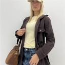 maglia in viscosa e cashmere blend